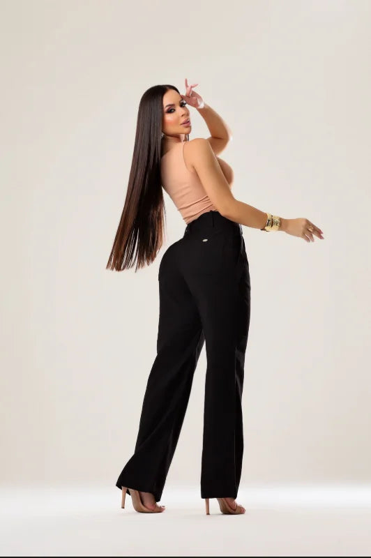 Calça Wide Leg Cameron - Preto