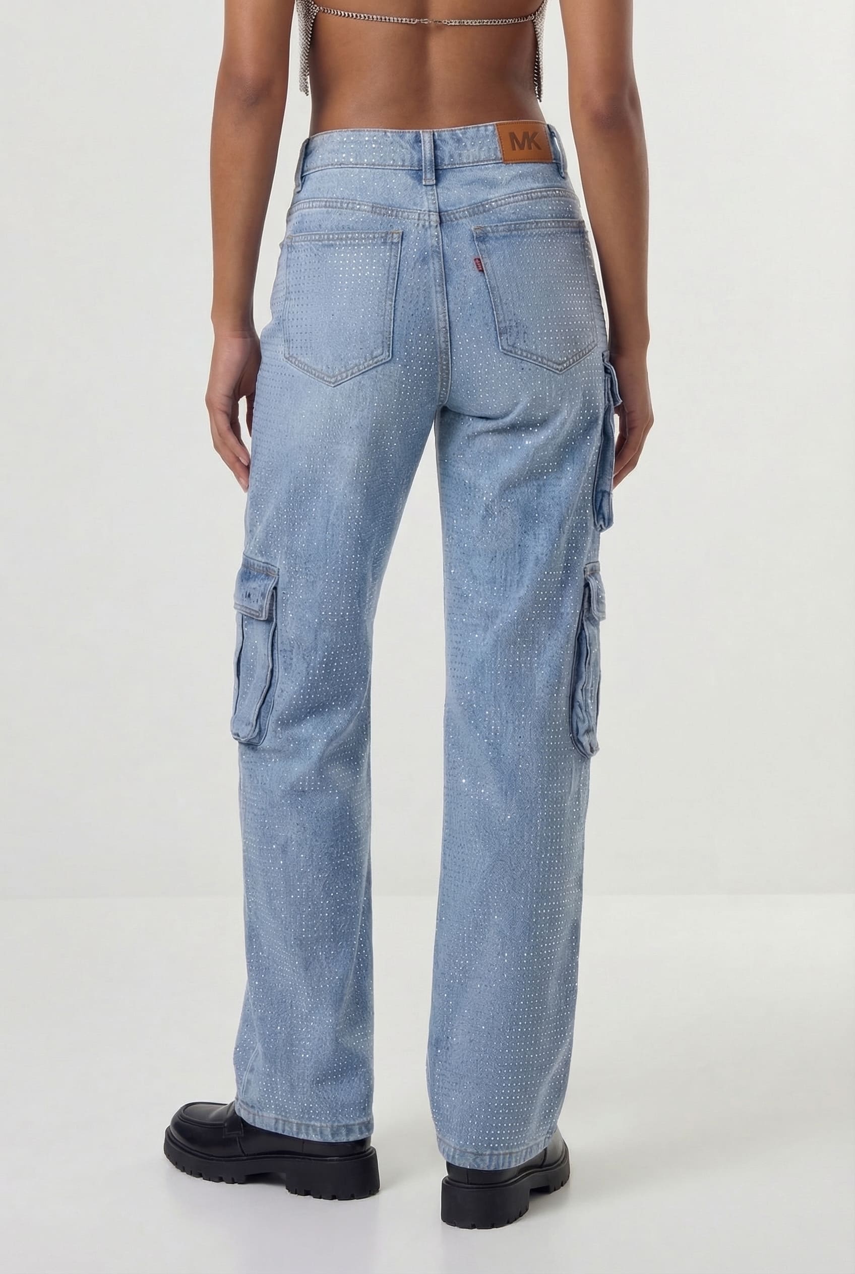 Calça Cargo Lia Azul