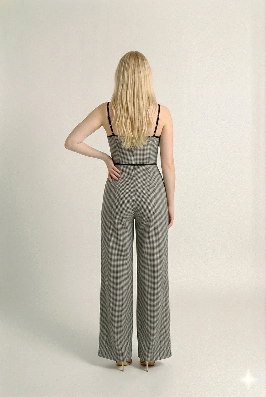 Macacão Classic Nayara - Cinza