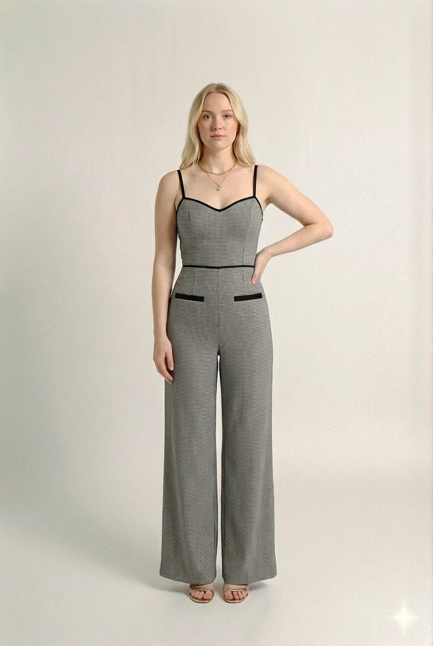 Macacão Classic Nayara - Cinza